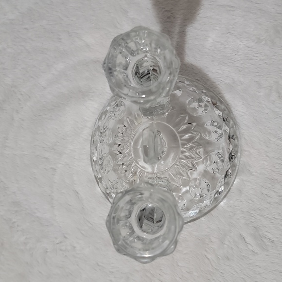 Vintage Imperial Glass Double Candlestick Holders - Picture 6 of 6